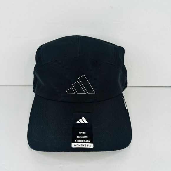 Adidas Aeroready Hat Stretch Fit Adult Black Baseball Cap Adjustable‎ Fit - Picture 1 of 7